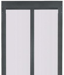 Panduit Enclosures CUEOR12CPB1 - The Net-Contain End of Row Cap is part of the (CUEOR12CPB1)