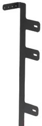Panduit Enclosures CVPPB - The Zero RU Rack Patch Panel Bracket Kit vertically (CVPPB)
