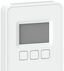 Veris Industries HVAC Sensors CW2LP2A - CO2 Sensor, Wall, LCD, RH 2pct., Temp Xmtr, Prot (CW2LP2A)