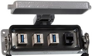 Mencom Remote Access Interfaces D-3USB-AFBF-RJ45-24 - PIC;3USB-AFBF;RJ45;SZ24 (D-3USB-AFBF-RJ45-24)
