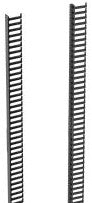 Panduit Enclosures D18FBB - The cable management fingers include mounting (D18FBB)
