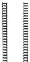 Panduit Enclosures D18FBW - The cable management fingers include mounting (D18FBW)