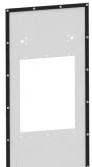 Wiegmann Enclosures D48CVPK3N4C5DP38 - AB A/C DRIVE PUNCH PLT - 5,000BTU 48 IN. (D48CVPK3N4C5DP38)
