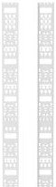 Panduit Enclosures D5CMW - NET-VERSE CABLE MANAGEMENT BRACKET, 45RU PDU, WHITE (D5CMW)