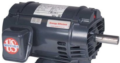 US Motors Motors D5P2D - Motor, 5 HP, 1800 RPM, 184T (D5P2D)