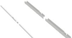 Panduit Enclosures D6VBPW - The vertical blanking panel is designed for use (D6VBPW)