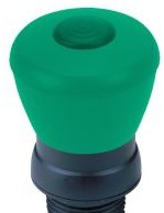 Sprecher + Schuh Switches D7P-LMP43PN5GX10 - PB 40MM MUSH 2POS ILL P-P GRN (D7P-LMP43PN5GX10)
