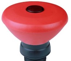 Sprecher + Schuh Switches D7P-LMP64PN3RX02 - PB 60MM MUSH 2POS ILL P-P RED (D7P-LMP64PN3RX02)