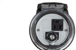 Panduit Remote Access Interfaces DAP3BC-S0-5U - Data Access Port, 3in. Base, Simplex Outlet (DAP3BC-S0-5U)