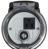 Panduit Remote Access Interfaces DAP3BC-S0 - Data Access Port, 3in. Base, Simplex Outlet (DAP3BC-S0)
