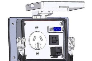 Mencom Remote Access Interfaces DAS-DB9-RJ45-R-32 - AUSSIE RCPT;DB9;RJ;3A; 32 (DAS-DB9-RJ45-R-32)