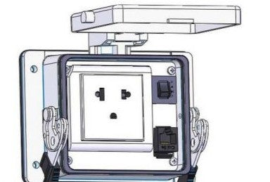 Mencom Remote Access Interfaces DBR-RJ45-R-32 - PIC;BRAZIL RCPT;RJ;3A;SZ32 (DBR-RJ45-R-32)
