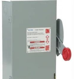 Cutler Hammer DH363FGK - Eaton Custom single-throw fused safety switch (DH363FGK)
