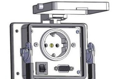 Mencom Remote Access Interfaces DHEP-DB9-R-32 - GERMAN RCP;9 PIN BL.HO; 3AM (DHEP-DB9-R-32)