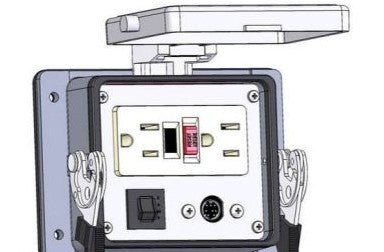 Mencom Remote Access Interfaces DHGF-8M-R-32 - GFI; 8 PIN MINI DIN FOR DH; 3A (DHGF-8M-R-32)