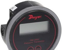 Dwyer Instruments Panel Meters & Gauges DM-2001-LCD - Pressure Transmitter Range 0-.1In WC With Lcd (DM-2001-LCD)