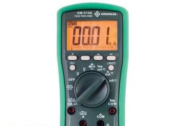 Greenlee Multimeters DM-510A - Dmm, Trms, Ac/Dc, Cap, Temp(Dm-510A) (DM-510A)