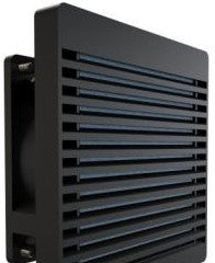 Hammond Manufacturing Fans DNFF120BK115 - Fan Kit - 120 MM Fan 115V, Filter, Grill (DNFF120BK115)