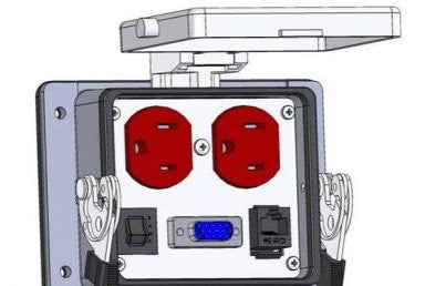 Mencom Remote Access Interfaces DP-DDB15-RJ45-R-32 - DUPX;HI DEN 15 D; RJ 8 WR 3AMP (DP-DDB15-RJ45-R-32)