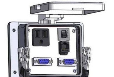 Mencom Remote Access Interfaces DP1-2DB9F-RJ45-R-32 - SZ32; SMPLX;2 DB9F/F; RJ45;R (DP1-2DB9F-RJ45-R-32)