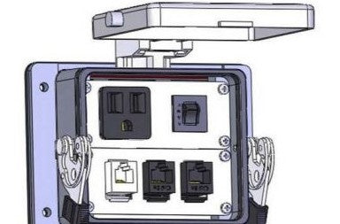 Mencom Remote Access Interfaces DP1-RJ11-2RJ45-R-32 - PIC;SMPLX;RJ11;2RJ45;3A;SZ32 (DP1-RJ11-2RJ45-R-32)