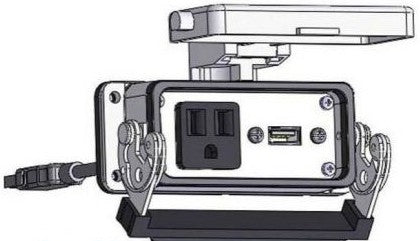 Mencom Remote Access Interfaces DP1-USB-03-16LS - Panel Interface Connector, Includes: (DP1-USB-03-16LS)