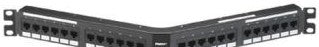 Panduit Network Panels DPA245E88TGY - The DataPatch 24-port Category 5e Angled (DPA245E88TGY)
