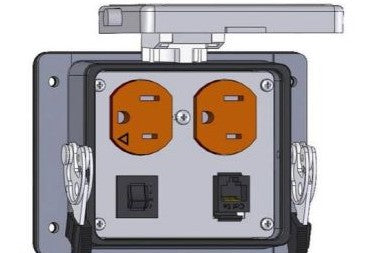 Mencom Remote Access Interfaces DPIG-RJ45-R-32 - ISO GND DUP;RJ45;3A;SZ32 (DPIG-RJ45-R-32)
