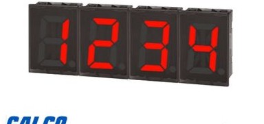 Autonics Panel Meters & Gauges DS40-RT - Display, W22.4 X H40mm LED, Red, 7-Segment, RS485 (DS40-RT)