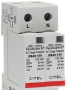 Citel America Inc. Surge Protective Devices (SPDs) DS42S-120 - UL1449 5th Ed Recognized, Type 4CA, 120Vac (DS42S-120)