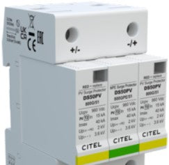 Citel America Inc. Surge Protective Devices (SPDs) DS50PVS-800/G - 800V DC Network (DS50PVS-800/G)