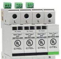 Citel America Inc. Surge Protective Devices (SPDs) DS74US-277Y/G - UL1449 5th Ed Listed, Type 1, 277/480Vac (DS74US-277Y/G)