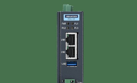 Advantech Gateways & Routers ECU-150-12A1 - A53 1.3GHz,2xLAN,2xCOM,1xmPCIe w/EdgeLin (ECU-150-12A1)