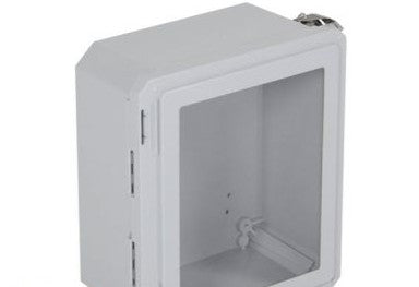 Safety Technology internationa Enclosures EF121006-W - Fiberglass Enclosure, 12 x 10 x 6, with Window (EF121006-W)