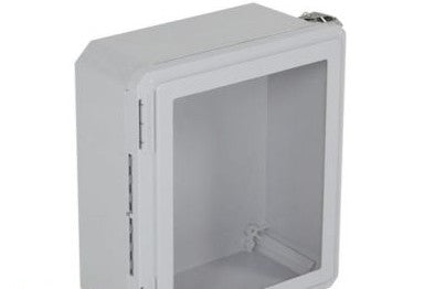 Safety Technology internationa Enclosures EF141206-W - Fibgerlass Enclosure, 14 x 12 x 6, with Window (EF141206-W)