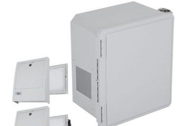 Safety Technology internationa Enclosures EF141208-O3 - Fiberglass Enclosure with NEMA 3R Filter Fan (EF141208-O3)