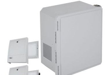Safety Technology internationa Enclosures EF161408-O3 - Fiberglass Enclosure with NEMA 3R Filter Fan (EF161408-O3)