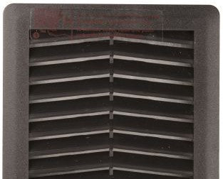 Wiegmann Fans EG1010B - N12 Exhaust Grille W/G3 Filter 9.8X9.8 Blk (EG1010B)