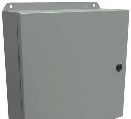 Hammond Manufacturing Enclosures EJ12124 - Enclosure, 12in.Hx12in.Wx4in.D, N4/12, ANSI61 (EJ12124)