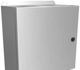 Hammond Manufacturing Enclosures EJ12126AL - Enclosure, 12in.Hx12in.Wx6in.D, N4X, Aluminum (EJ12126AL)