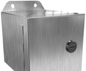 Hammond Manufacturing Enclosures EJ444SS - Enclosure, 4in.Hx4in.Wx4in.D, N4, 304 Stainless (EJ444SS)