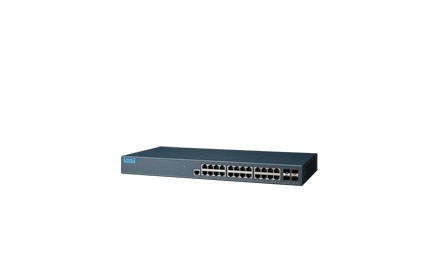 Advantech Ethernet Switches EKI-2428G-4FA-AE - 24GE+4G SFP Port Unmanaged Ethernet Swi (EKI-2428G-4FA-AE)