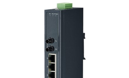 Advantech Ethernet Switches EKI-2525MI-ST-BE - 4 + 1FX ST Multi-Mode unmanaged Ethernet (EKI-2525MI-ST-BE)