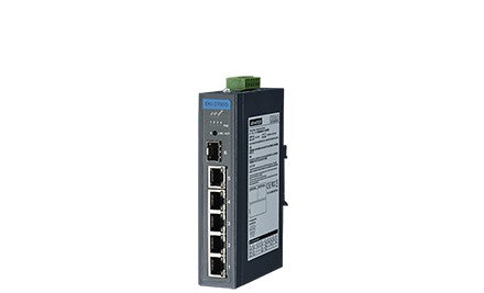 Advantech Ethernet Switches EKI-2706G-1GFPI-BE - 5GE+1G SFP Unmanaged Ind. PoE Switch (EKI-2706G-1GFPI-BE)