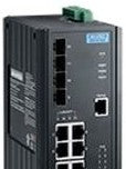 Advantech Ethernet Switches EKI-2712G-4FPI-AE - 8GE + 4SFP Unmanaged PoE w/Wide Temp (EKI-2712G-4FPI-AE)