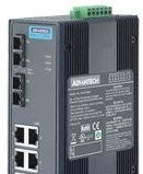 Advantech Ethernet Switches EKI-2728MI-BE - 6G+2G MM Unmanaged Ethernet Switch w/ Wi (EKI-2728MI-BE)