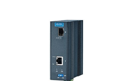 Advantech Media Converters EKI-2741FHPI-AE - Gigabit Media Converter SFP with 1x PoE (EKI-2741FHPI-AE)
