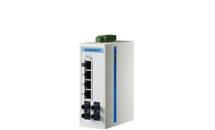 Advantech Ethernet Switches EKI-5524SSI-ST-AE - ProView,4+2SMF 10/100Mbps Switch w/ST,-4 (EKI-5524SSI-ST-AE)