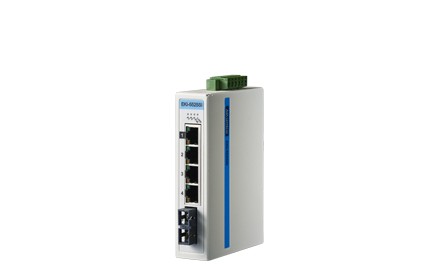 Advantech Ethernet Switches EKI-5525SI-AE - ProView, 4+1SMF 10/100Mbps Ind. Switch,- (EKI-5525SI-AE)