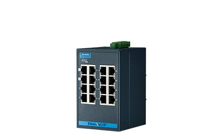 Advantech Ethernet Switches EKI-5526I-EI-AE - 16FE Ind. Switch with EtherNet/IP,W/T. (EKI-5526I-EI-AE)
